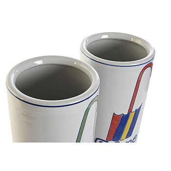 Paraplyställ DKD Home Decor Multicolour Urban 19 x 19 x 44 cm 19 x 19 x 45 cm (2 antal)