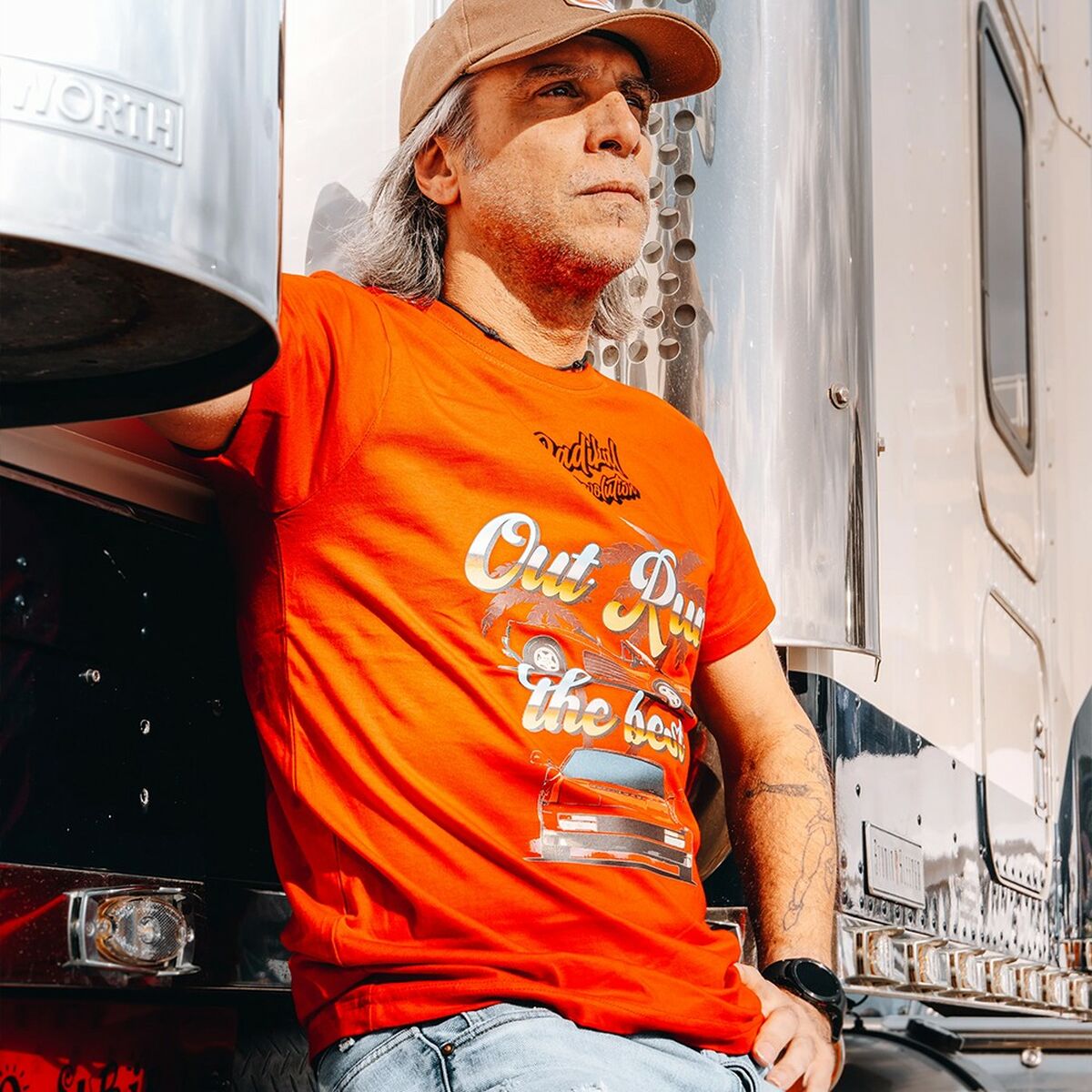 T-shirt med kortärm Herr RADIKAL OUT RUN Röd XXL - 8
