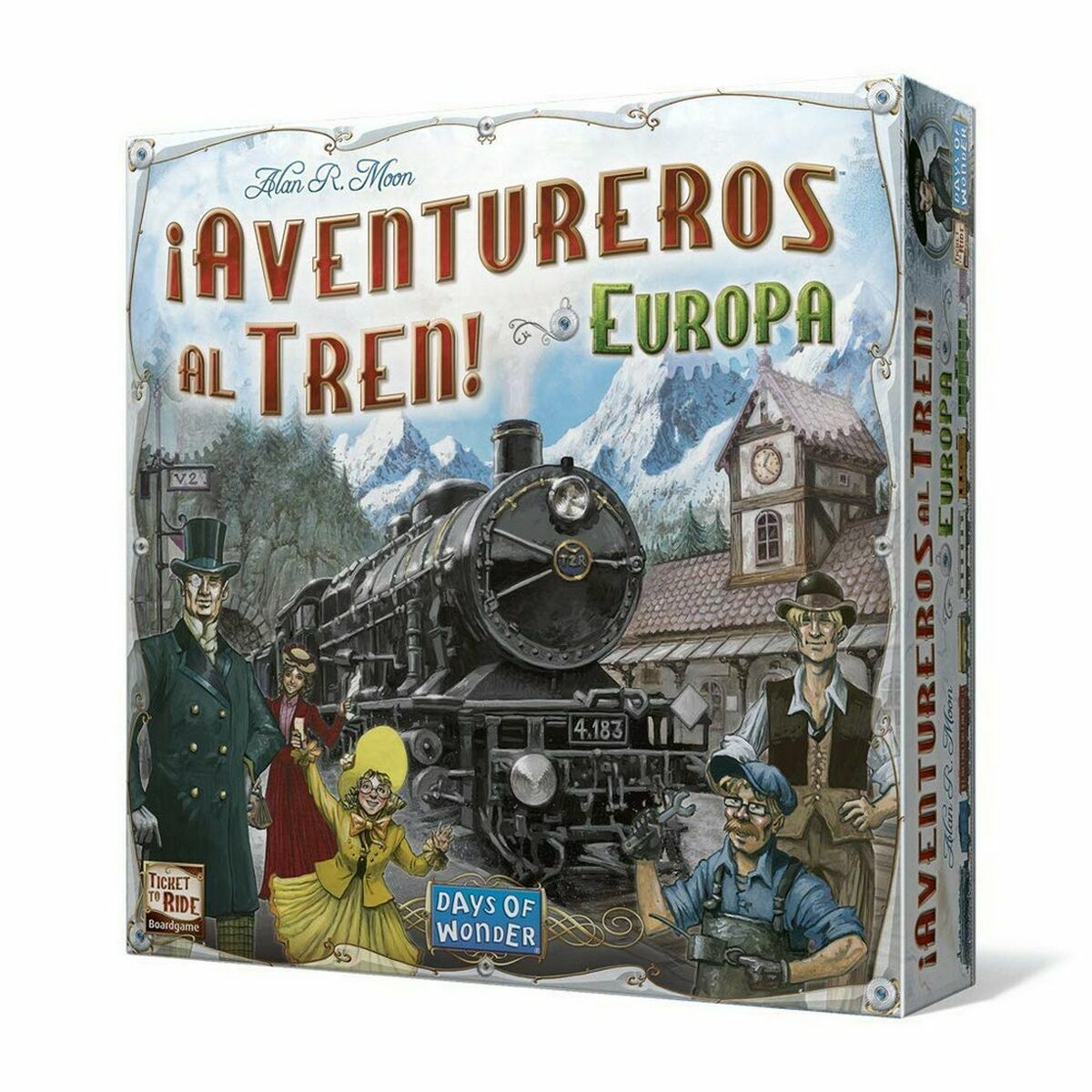 Sällskapsspel ¡Aventureros al Tren! Europa Asmodee (ES)