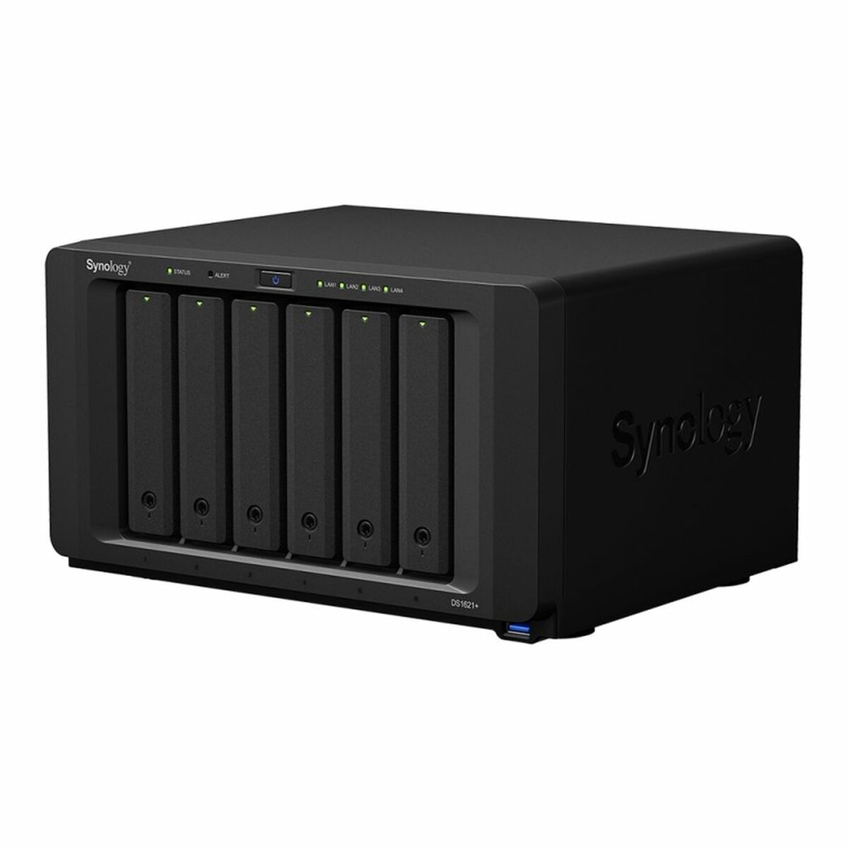 Nätlagringsenhet NAS Synology DS1621+ AMD Ryzen V1500B Svart 25,2 db - 2