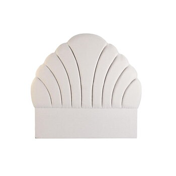 Sänggavel DKD Home Decor Beige Trä MDF 157 x 8 x 160 cm