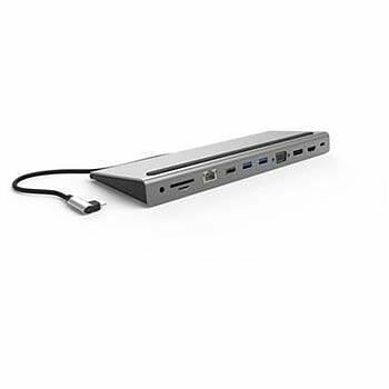 USB-HUB Mobility Lab Dock Adapter 11 in 1 Grå 100 W