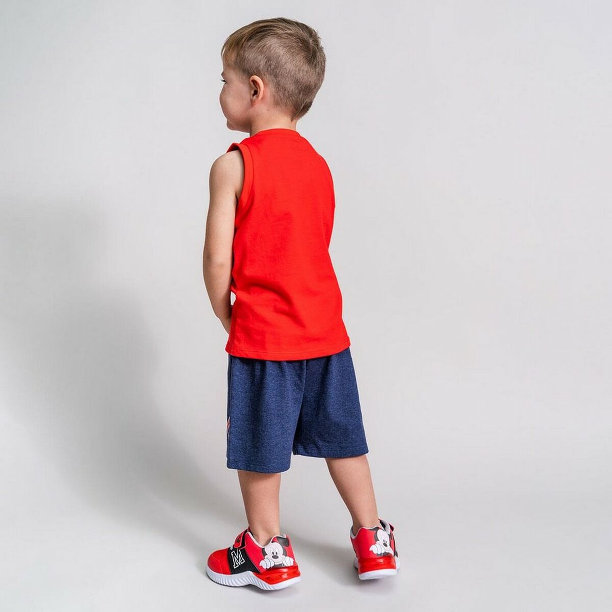Sommarpyjamas Mickey Mouse Röd - 3