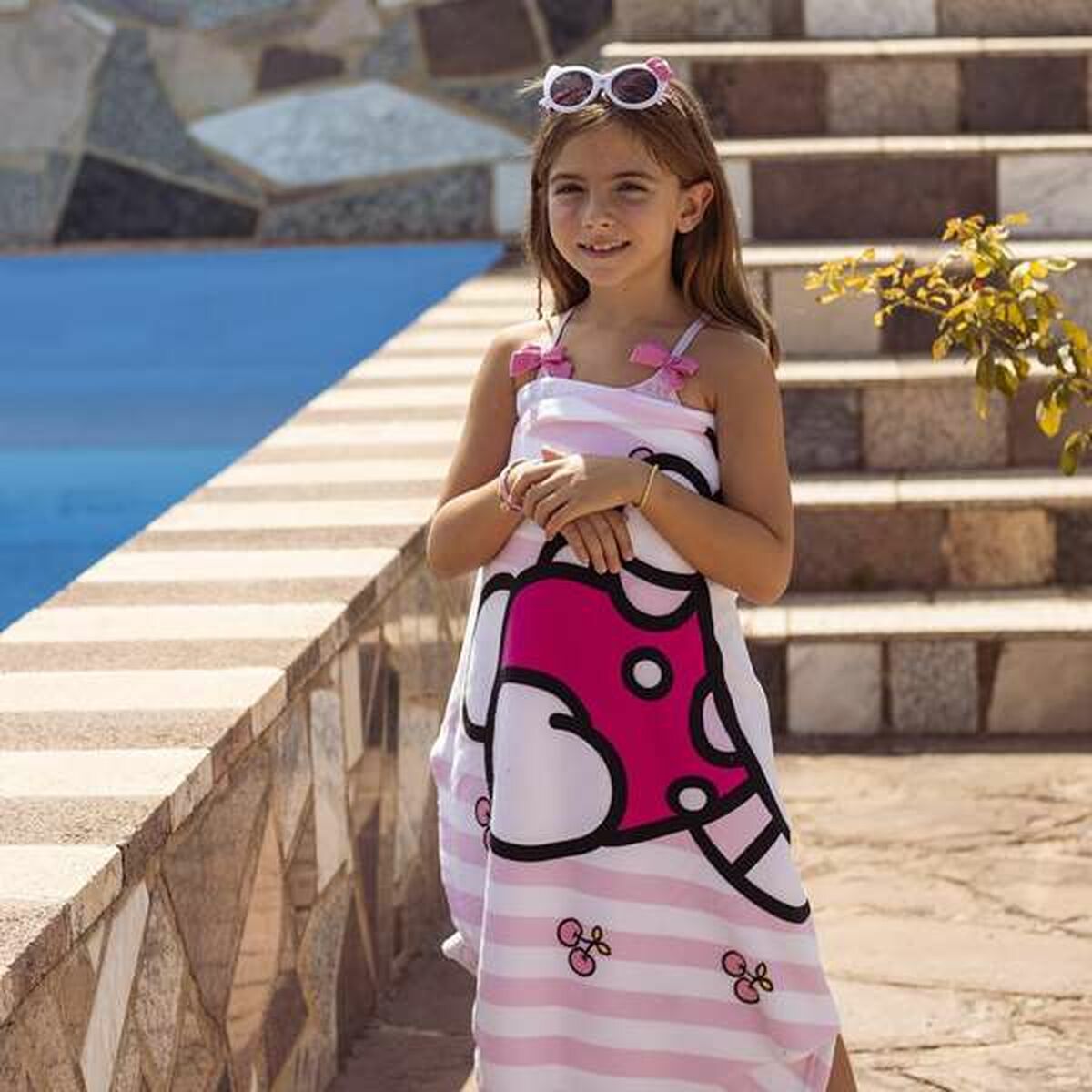 Strandbadduk Hello Kitty 70 x 140 cm - 4