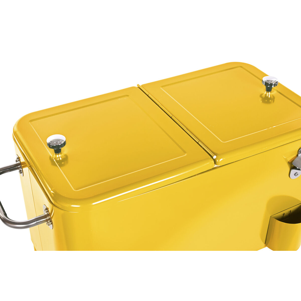 Bärbar kyl Home ESPRIT Gul Stål polypropen 56 L 74 x 43 x 80 cm - 2