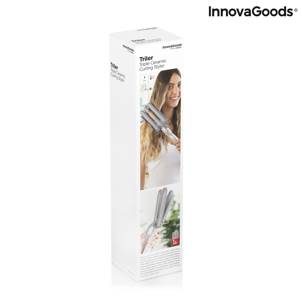 Trippel keramiskt stylingjärn Triler InnovaGoods - 3
