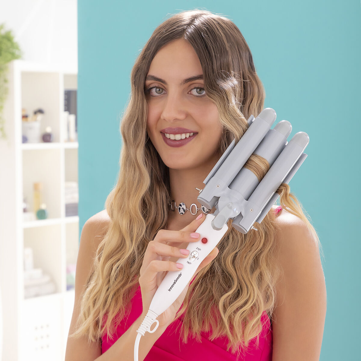 Trippel keramiskt stylingjärn Triler InnovaGoods - 10