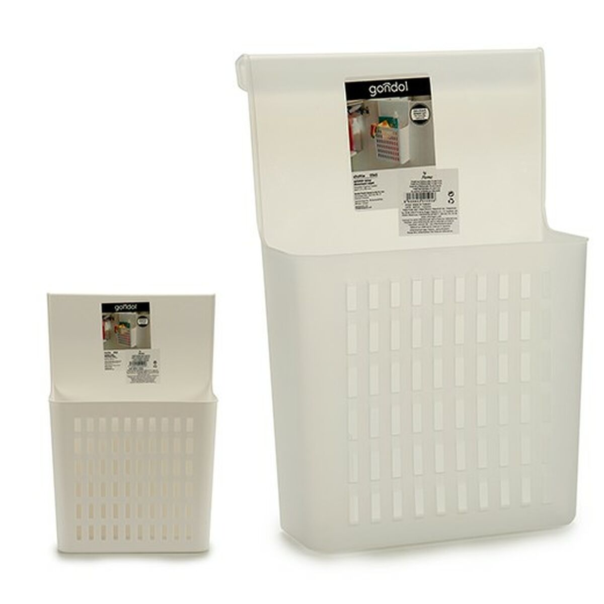 Organiserare Garderobsdörr Plast 12,5 x 35,5 x 24 cm (12 antal) - 5