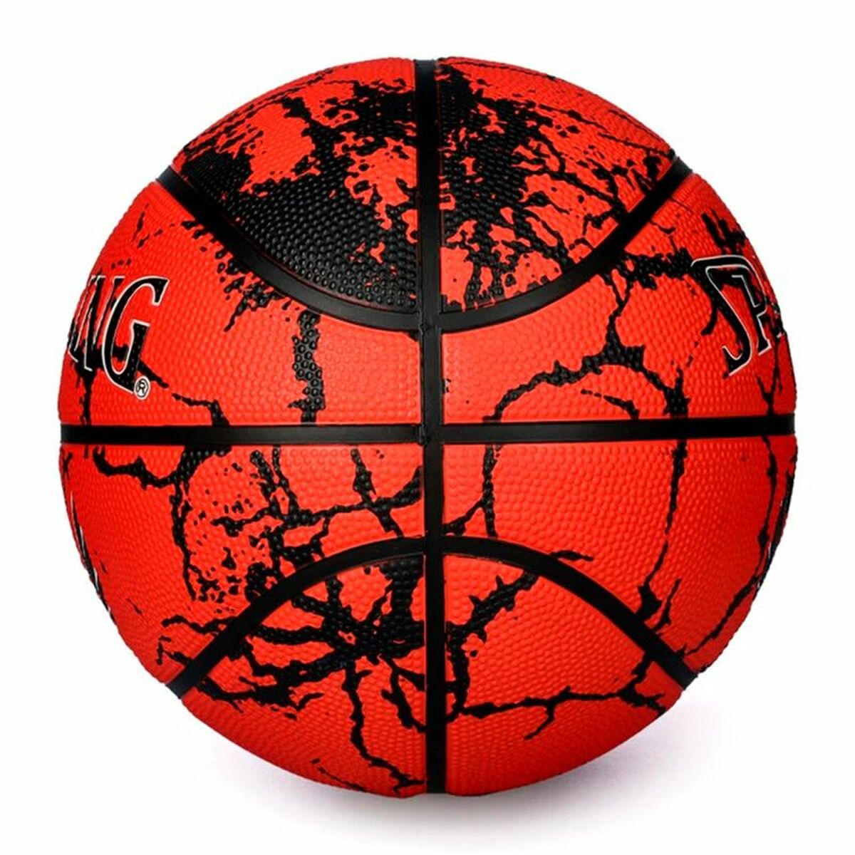 Basketboll Spalding Flight Crack Multicolour (Storlek 5) - 2