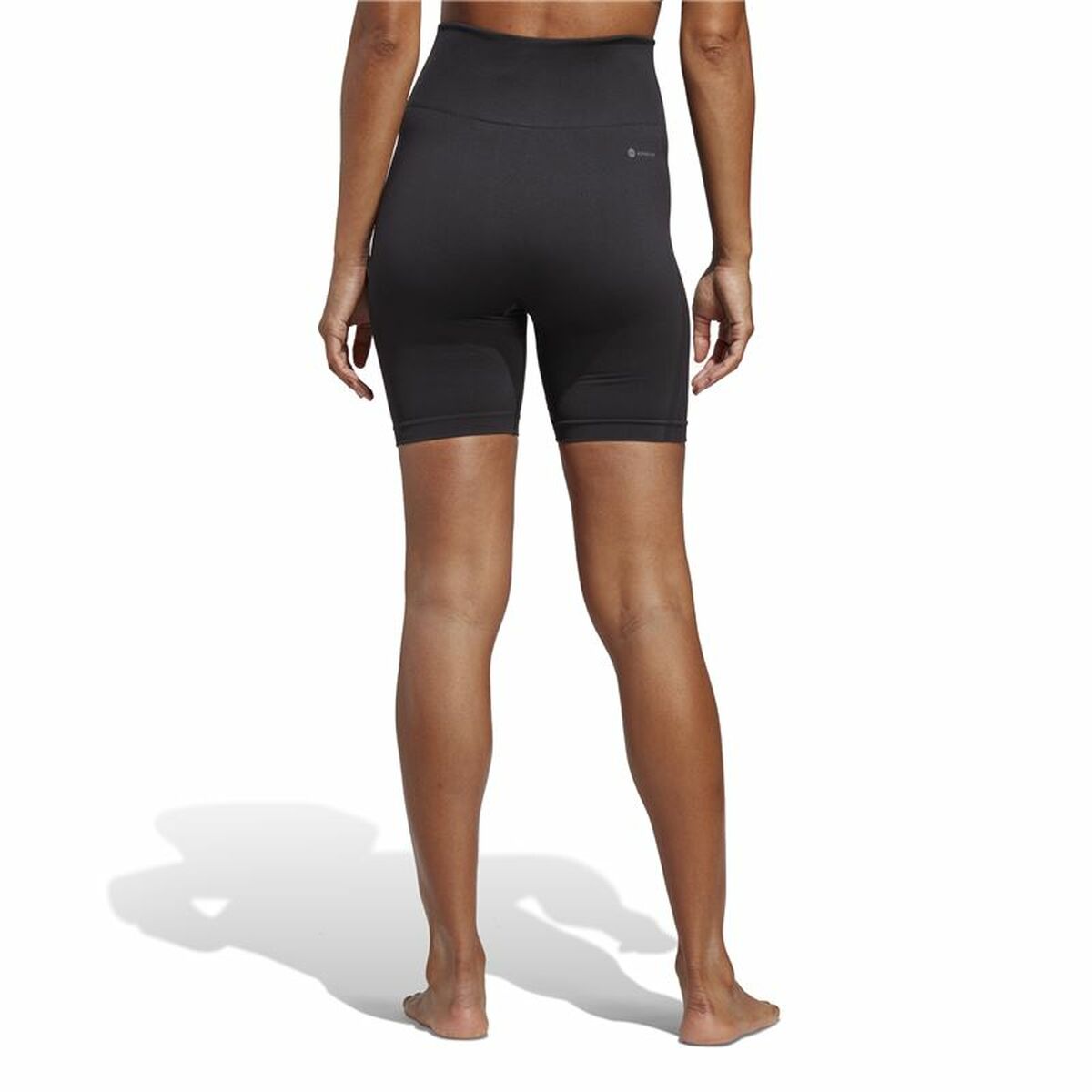 Sport-leggings, Dam Adidas Studio Aeroknit Svart - 3