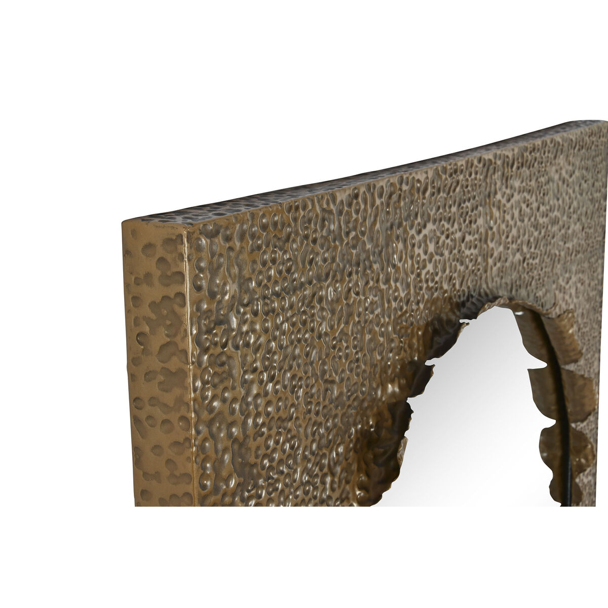 Väggspegel Home ESPRIT Gyllene Metall 80 x 6 x 180 cm - 3