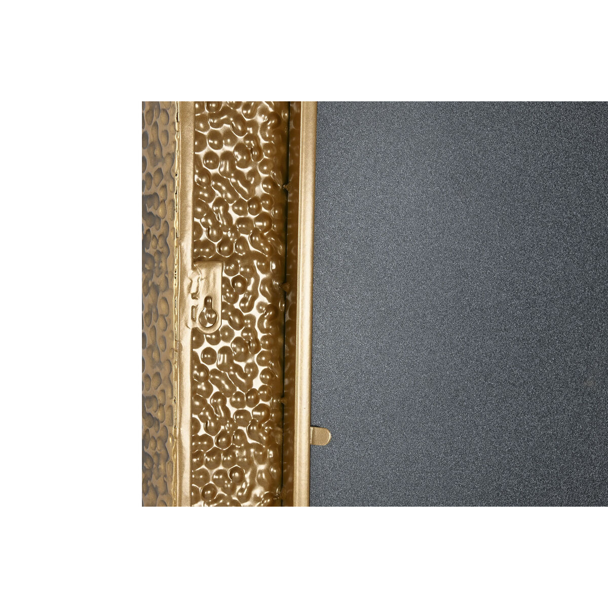 Väggspegel Home ESPRIT Gyllene Metall 80 x 6 x 180 cm