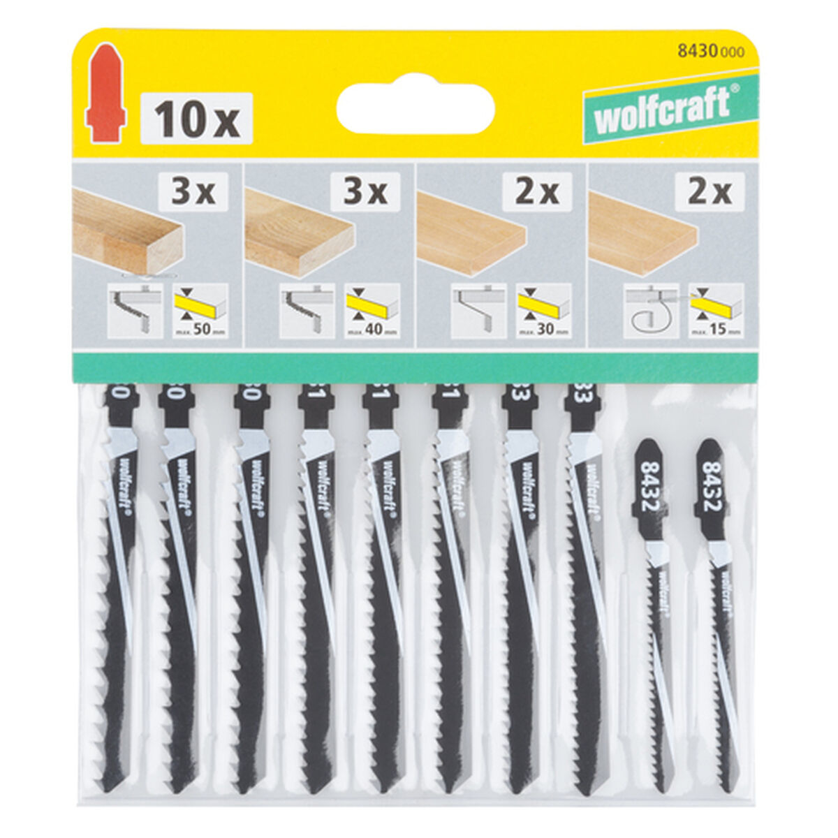 Sågblad Wolfcraft 8430000 - 8