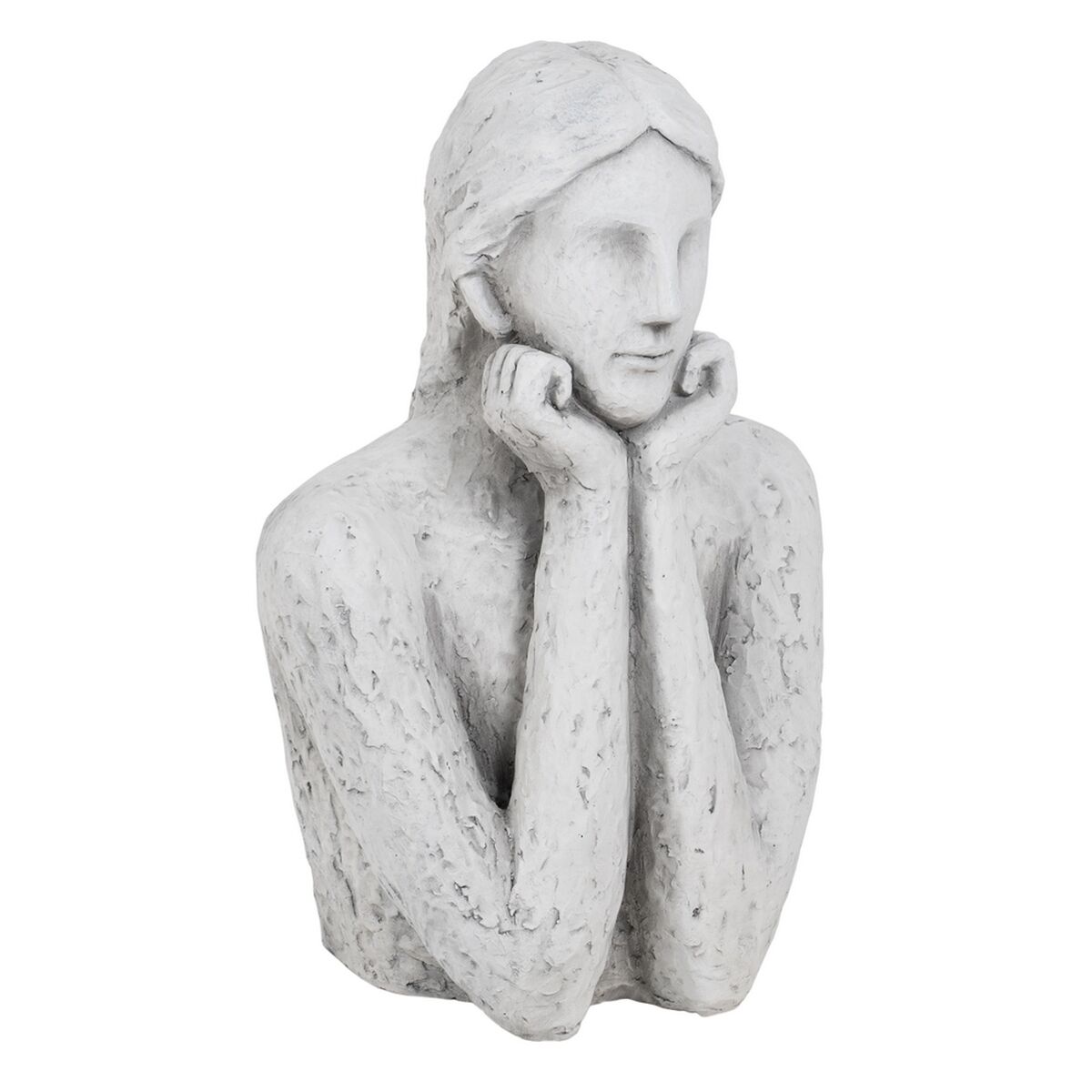 Byst Lera Kvinna 35,5 x 27 x 55 cm