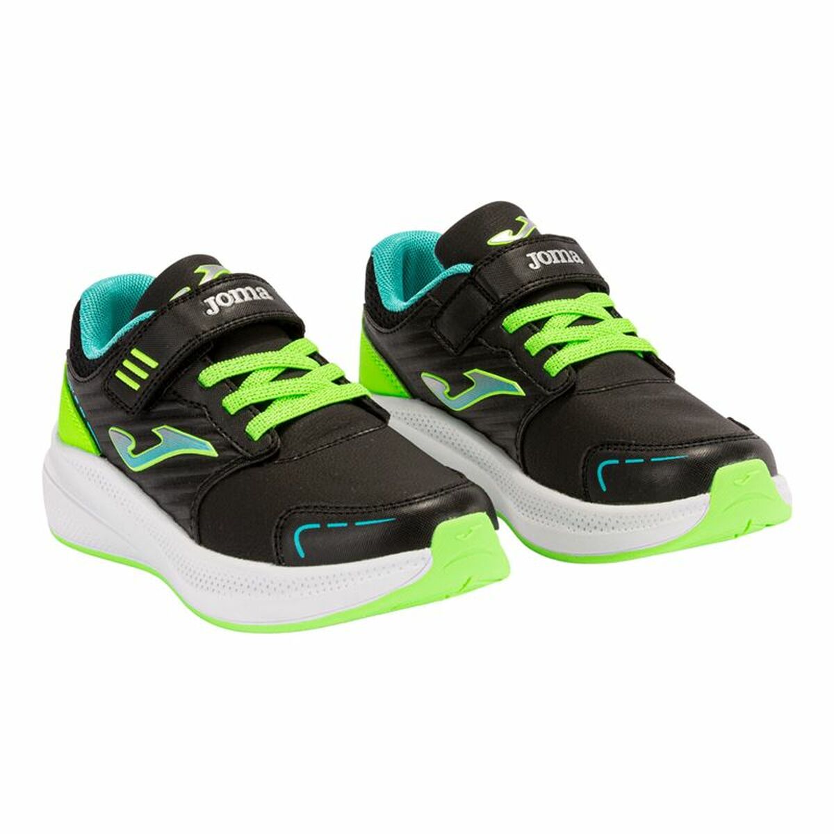 Sportskor för barn Joma Sport Fury 2401 Svart - 4
