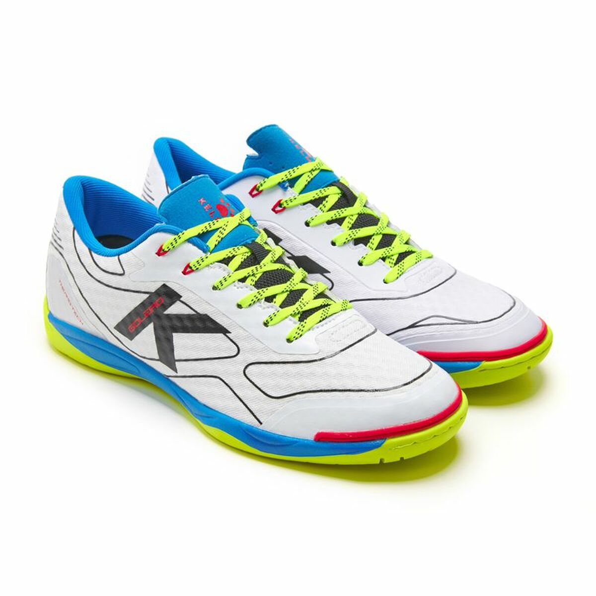 Fotbollsskor för inomhusbruk för vuxna Kelme Goleiro Vit Unisex - 4