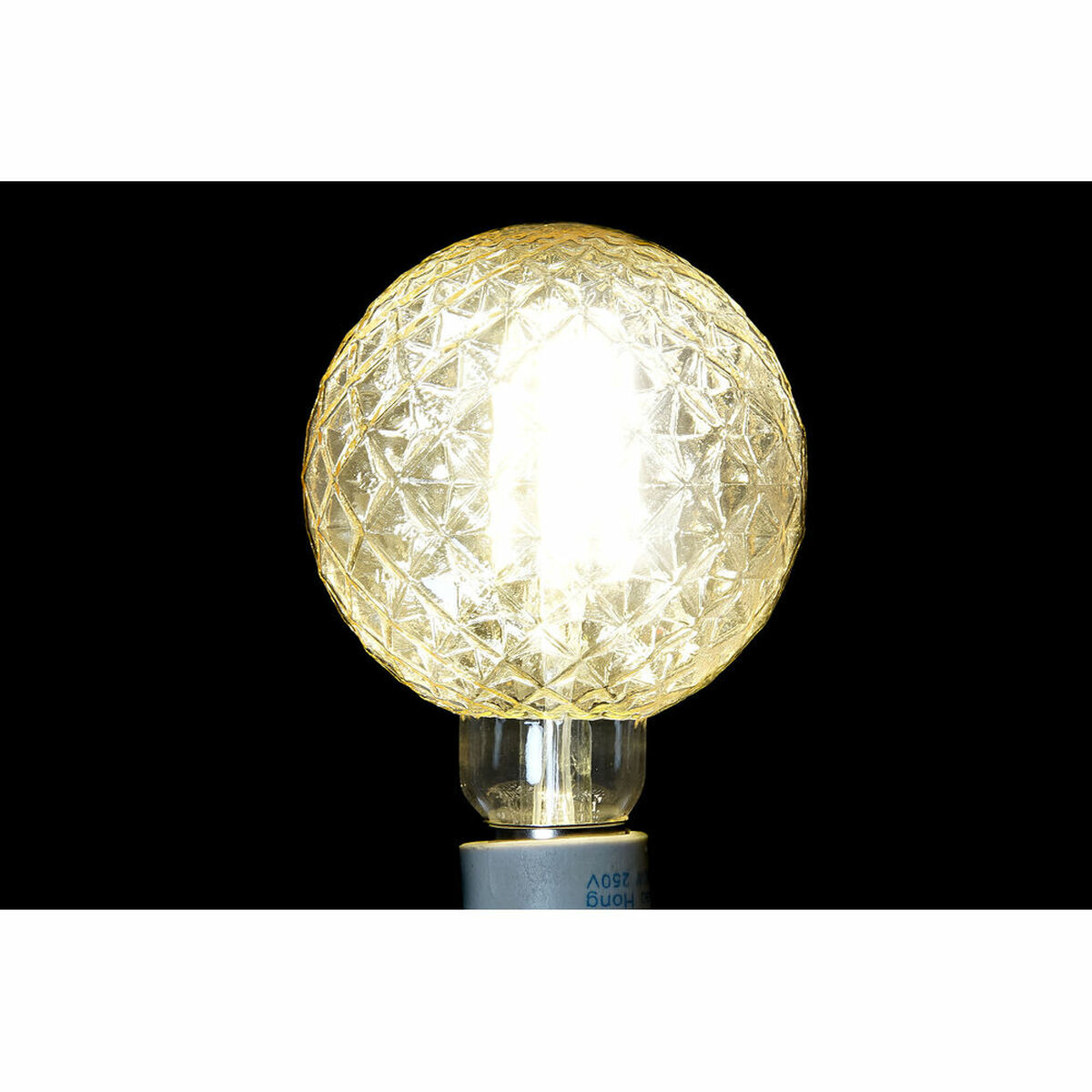 LED-lampa DKD Home Decor Ambra 4 W E27 450 lm 9,5 x 9,5 x 14 cm - 9