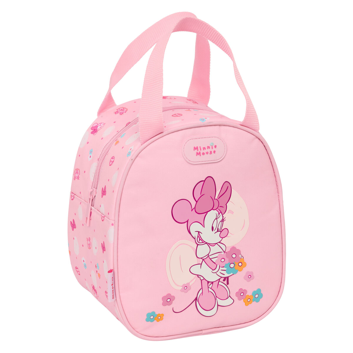 Termiskt tryck Minnie Mouse Baby Rosa 19 x 22 x 14 cm