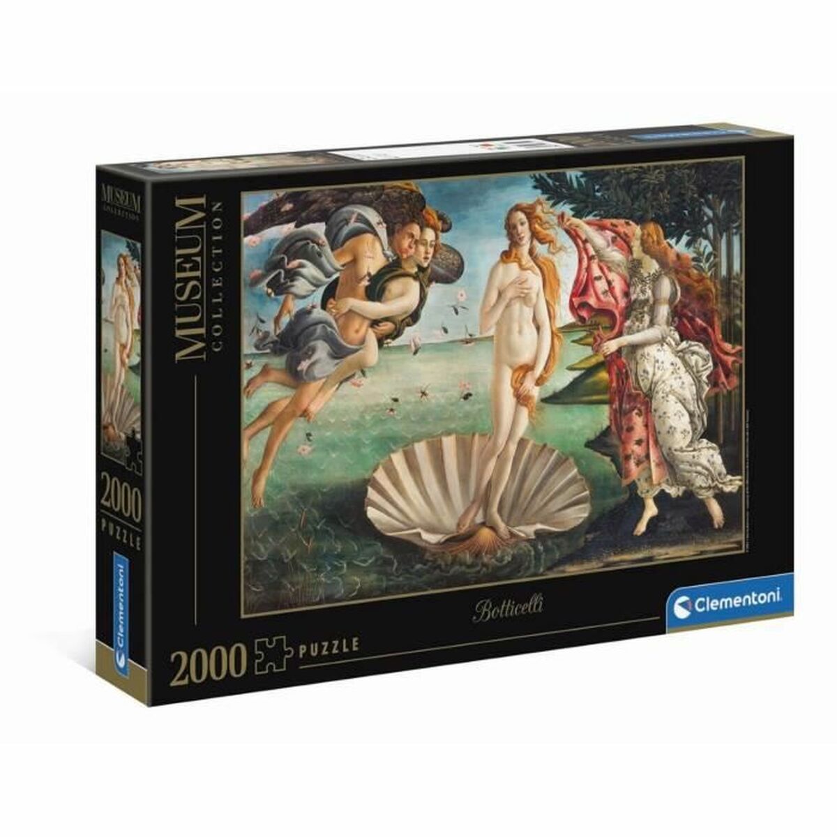 Pussel Clementoni Museum - Botticelli: The Birth of Venus 2000 Delar - 2