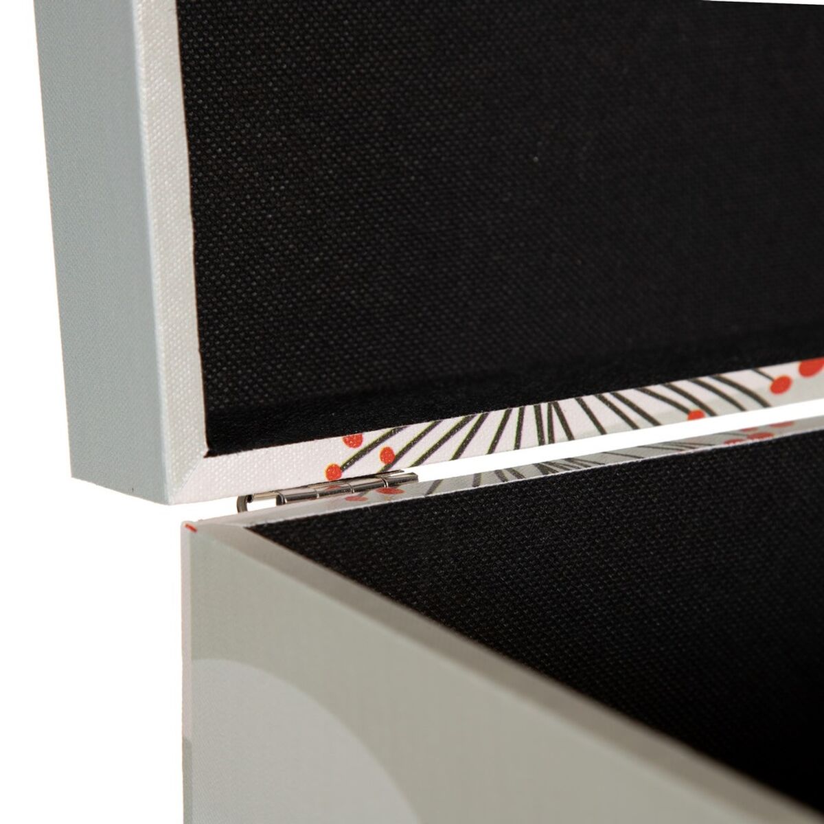 Dekorationslåda PVC Kanvas Papper DMF Virágok 30 x 18 x 15 cm (2 Delar) - 7