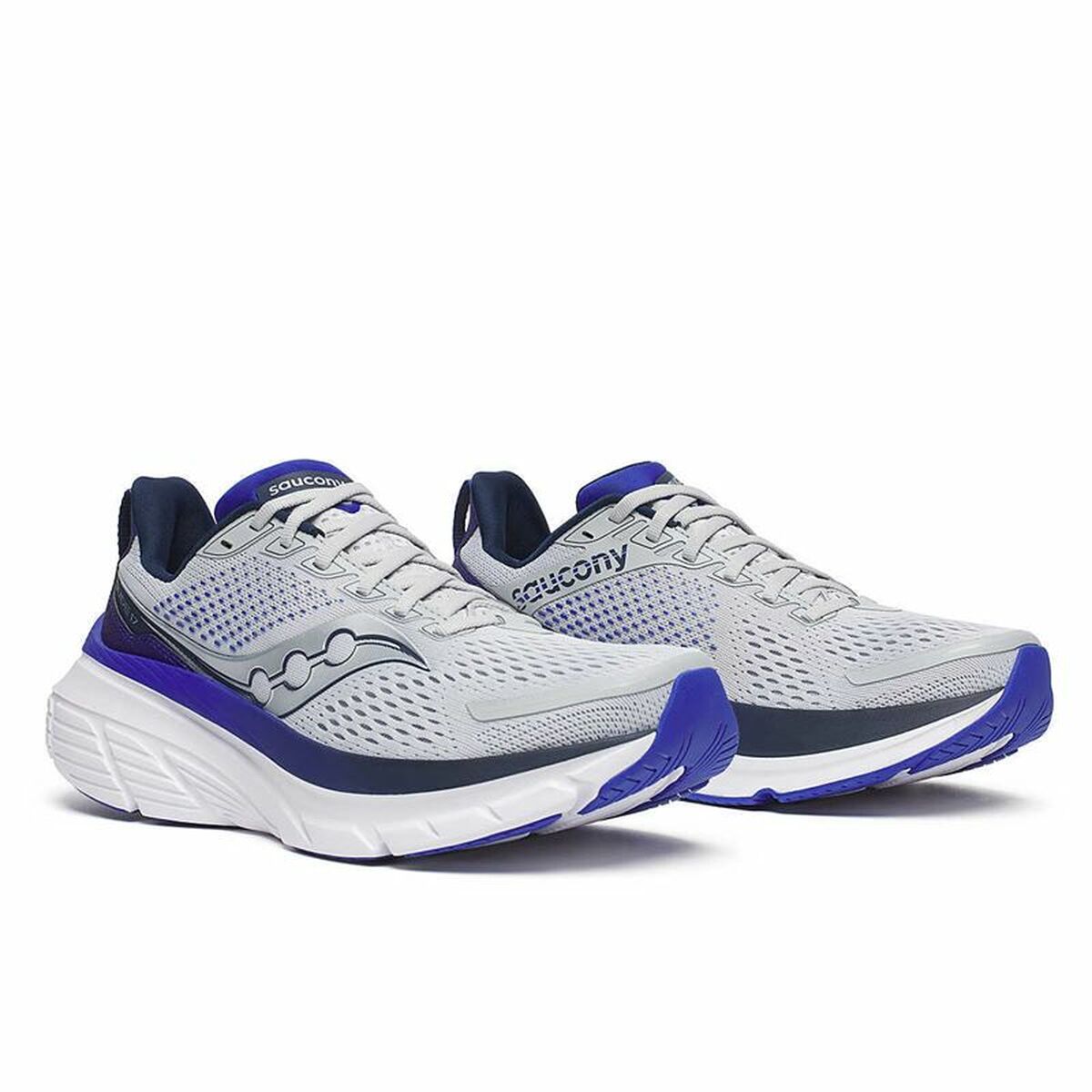 Löparskor, Vuxna Saucony Guide 17 Blå Vit - 3