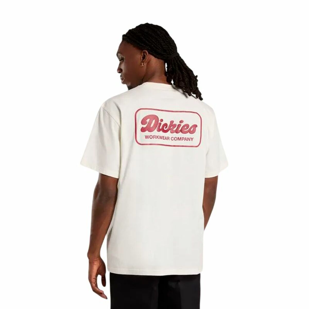 T-shirt med kortärm Herr Dickies Lewistown Ss Vit - 2
