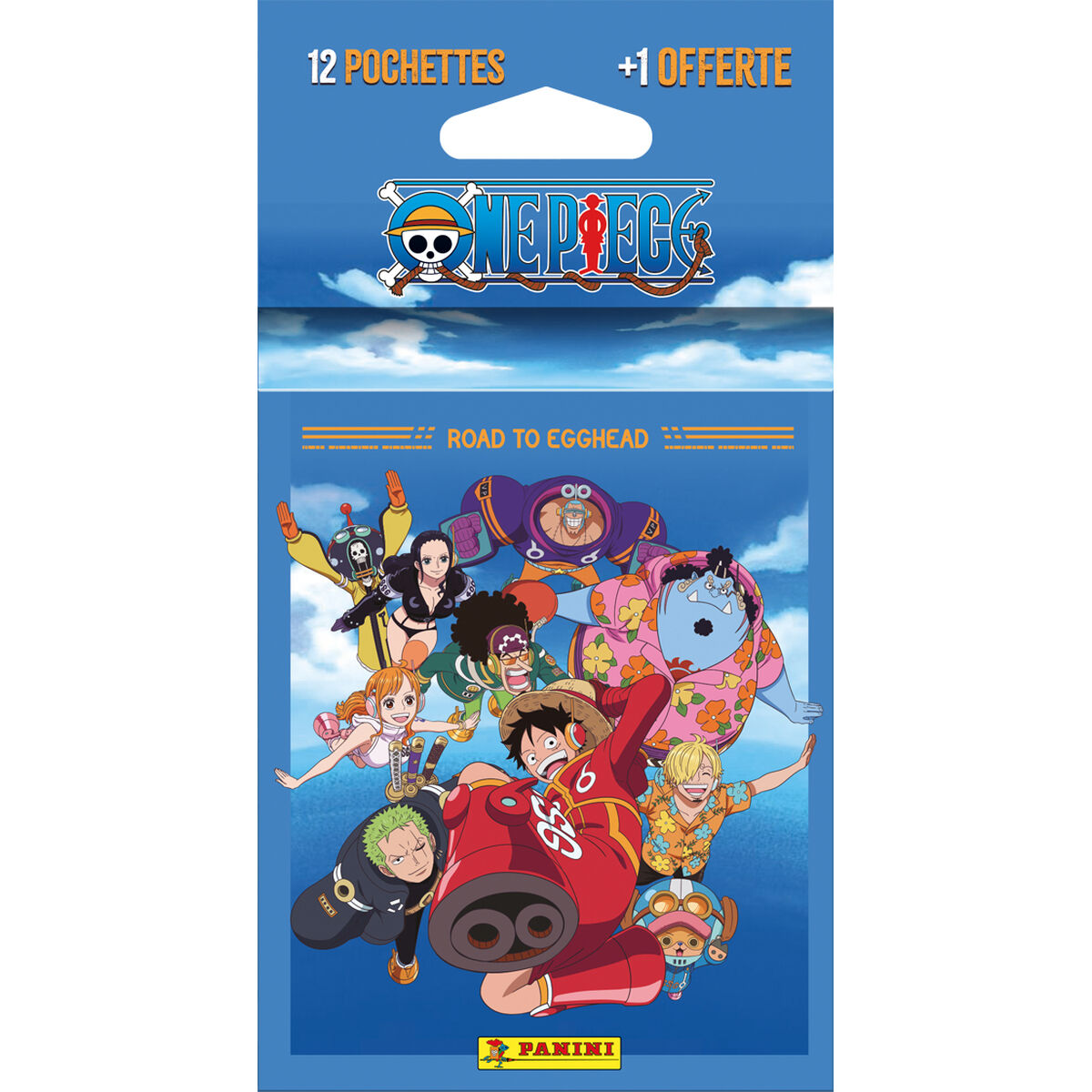 Klistermärkespaket Panini One Piece Road to Egghead 65 Delar - 2
