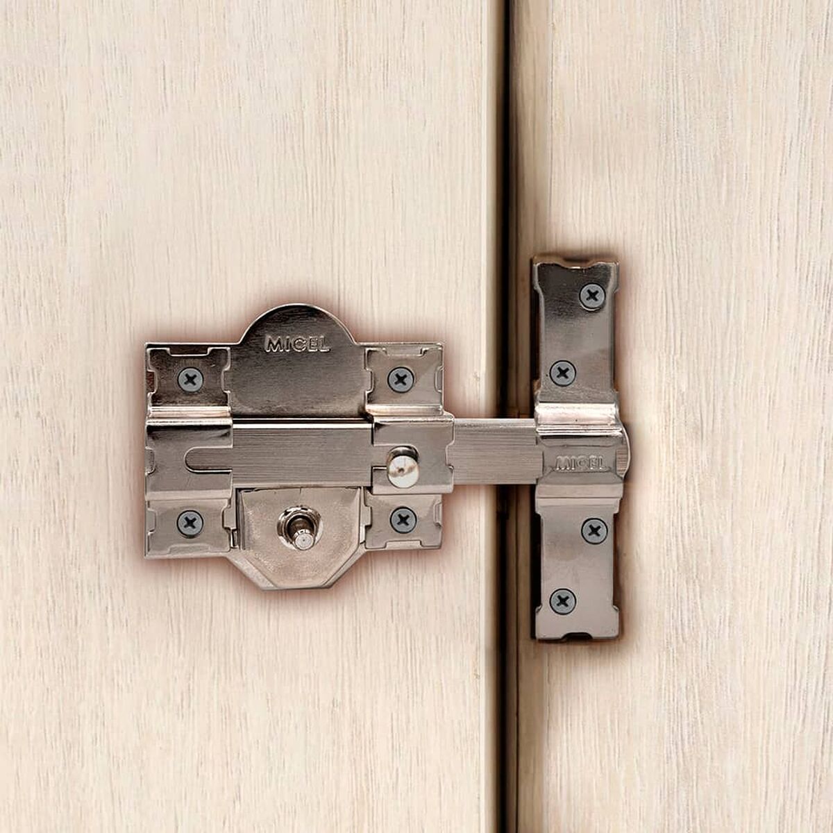 Säkerhetslås Micel crr10 86b/50 Stål ickel 50 mm Att lägga ovanpå - 3