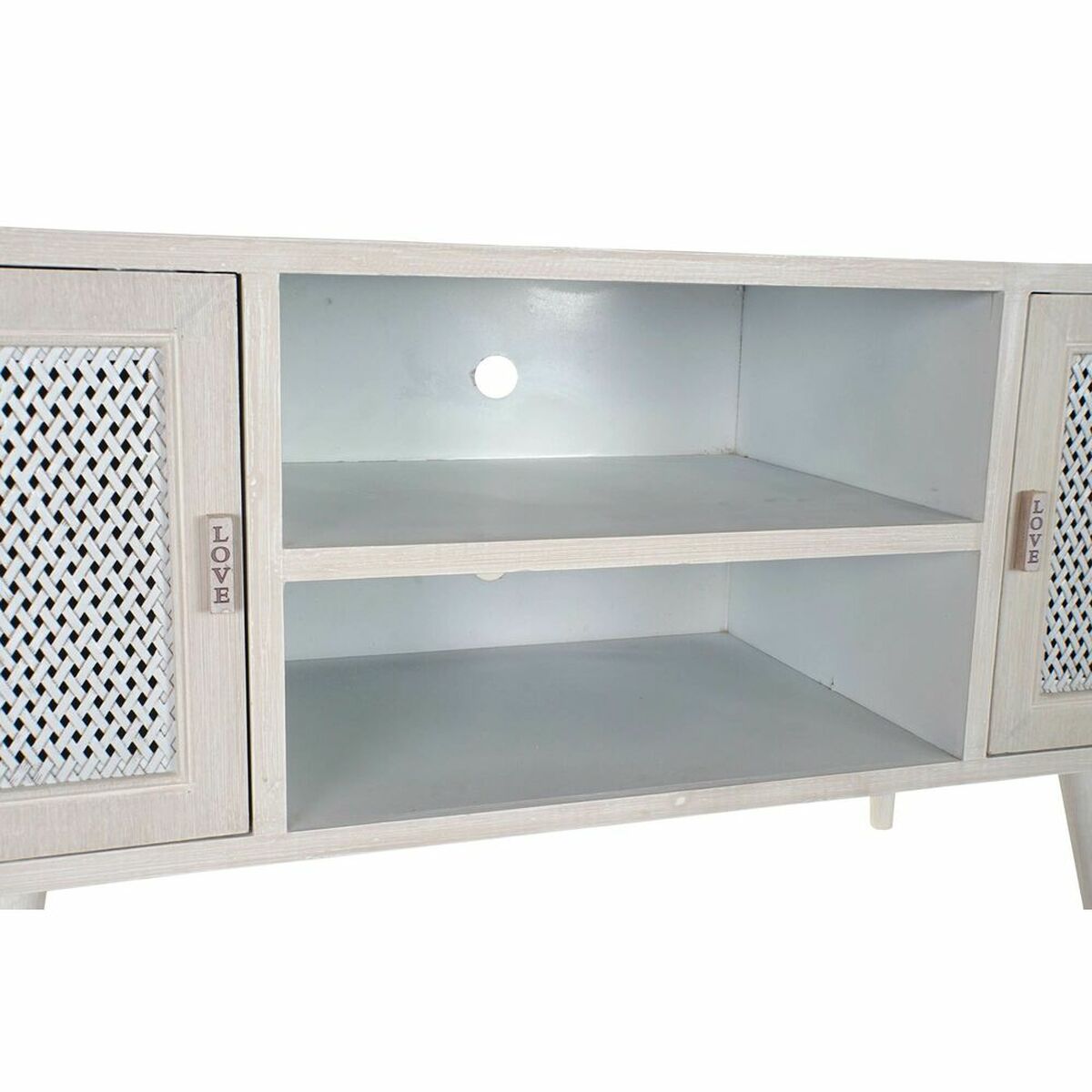 TV-möbler DKD Home Decor Vit Trä MDF (110 x 61 x 41 cm) - 14
