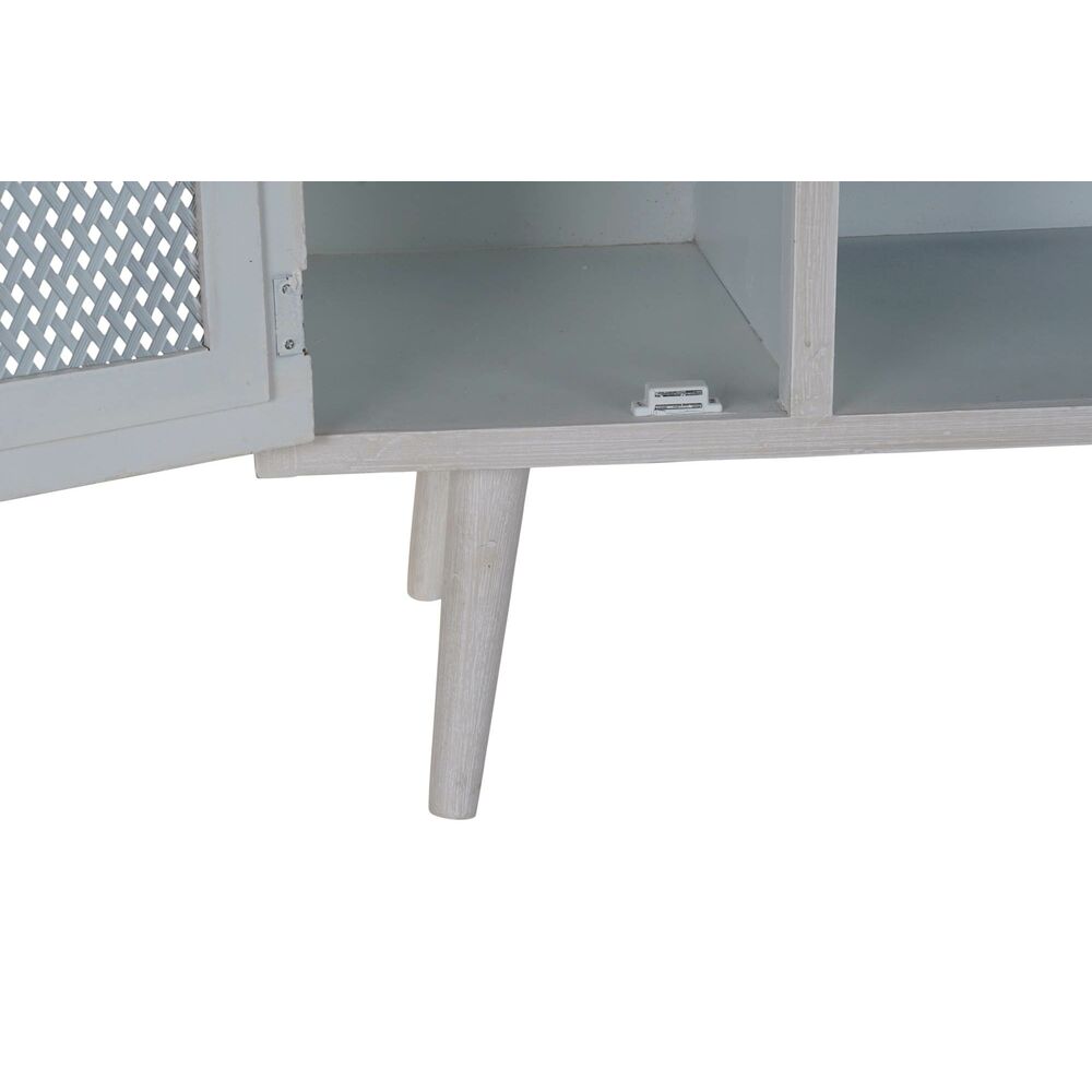 TV-möbler DKD Home Decor Vit Trä MDF (110 x 61 x 41 cm) - 4