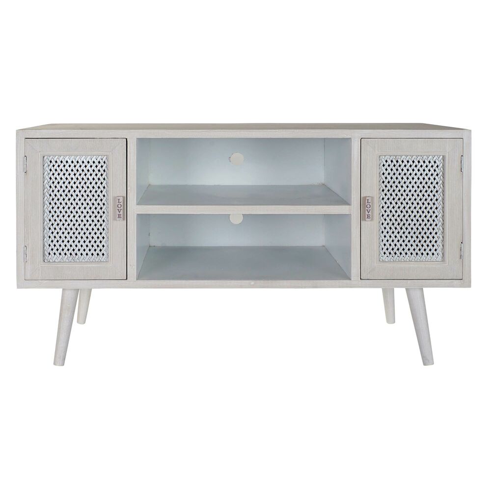 TV-möbler DKD Home Decor Vit Trä MDF (110 x 61 x 41 cm) - 3