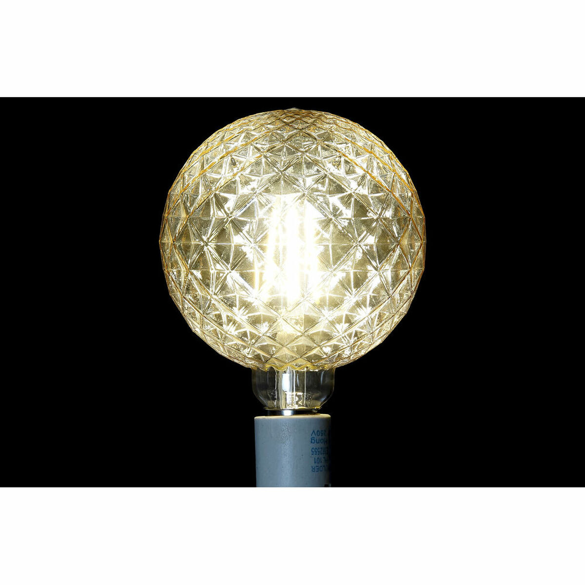 LED-lampa DKD Home Decor Ambra 4 W E27 450 lm 12 x 12 x 16,5 cm - 9