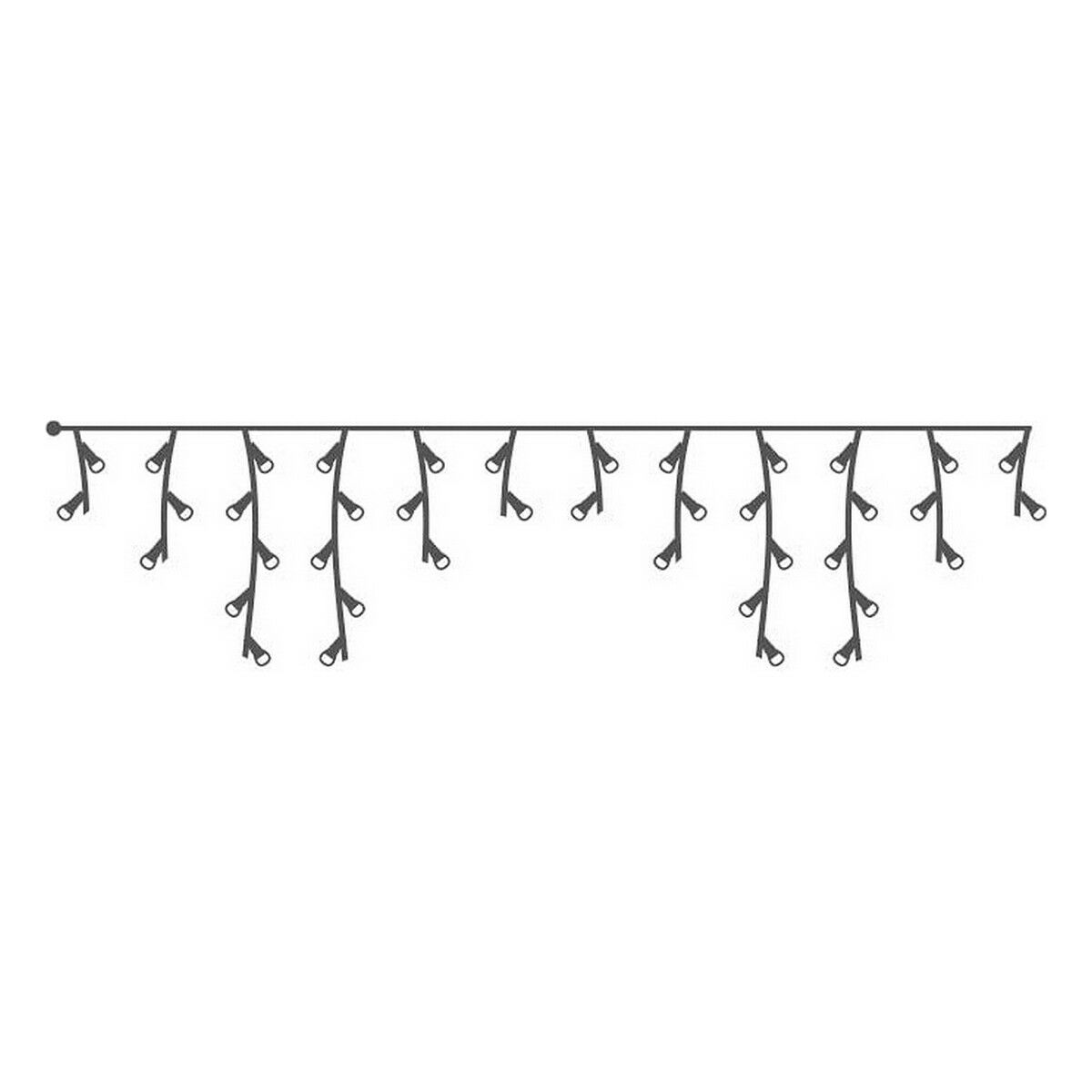Gardinbelysning med LED EDM 71482 Icicle Easy-Connect 100 W 0,72 W 200 x 50 cm