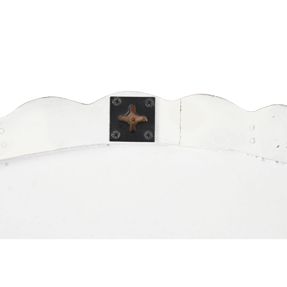 Väggdekoration DKD Home Decor Antikbehandlad Naturell 120 x 3 x 120 cm Vit Indier - 3