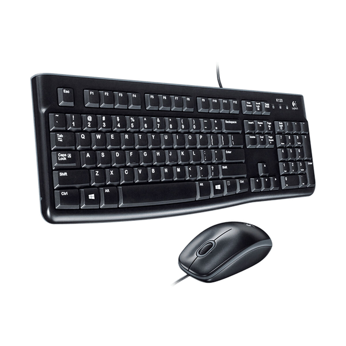Tangentbord och Mus Logitech 920-002543 Svart Italienska QWERTY