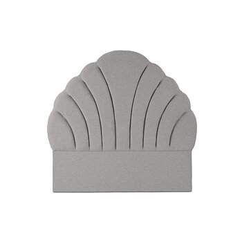 Sänggavel Home ESPRIT Grå Trä MDF 157 x 8 x 160 cm