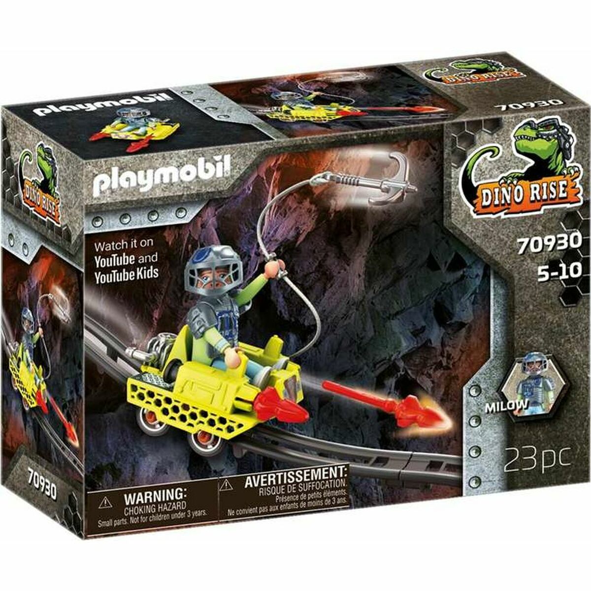 Playset Playmobil Dino Rise Mina Cruiser 70930 - 2