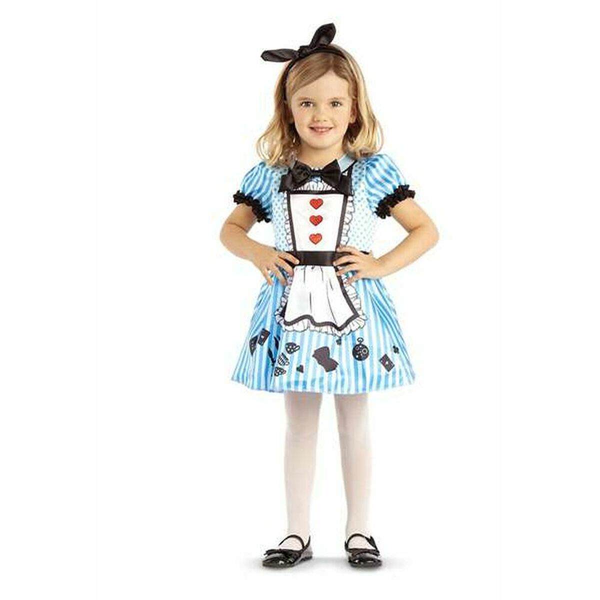 Maskeraddräkt för barn My Other Me Alice in Wonderland 2 Delar - 3