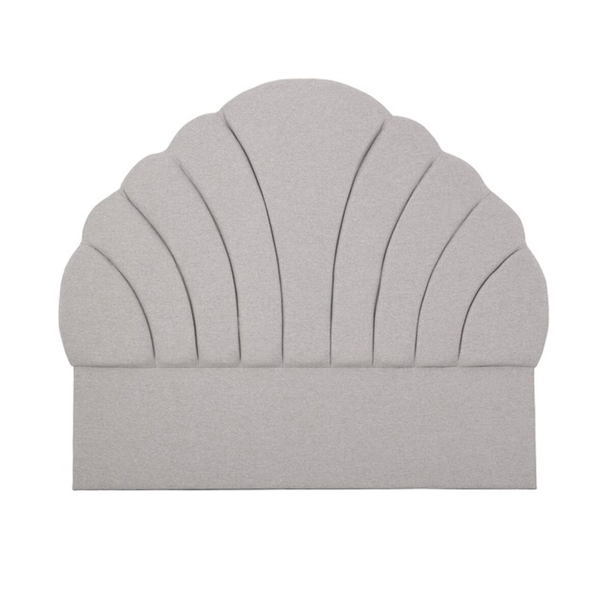 Sänggavel Home ESPRIT Grå Trä MDF 189 x 8 x 160 cm - 3