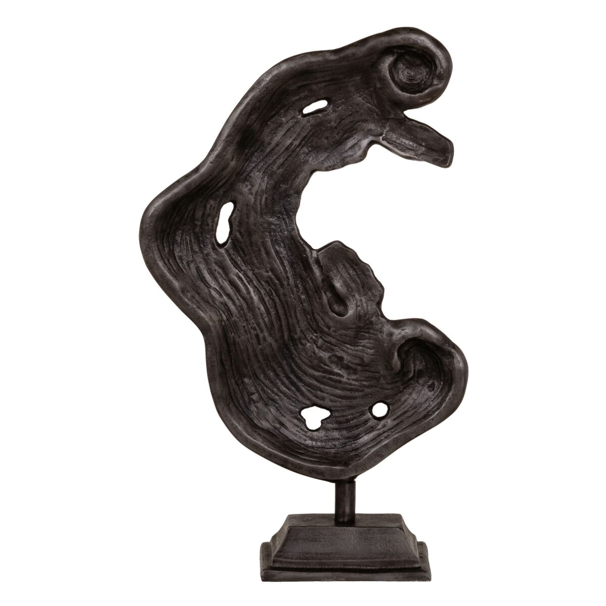 Prydnadsfigur Abstrakt 30 x 10,5 x 49 cm Grå - 2