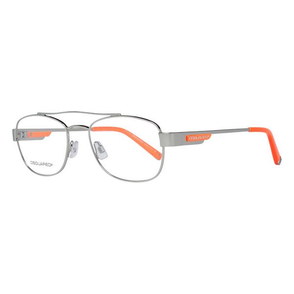 Glasögonbågar Dsquared2 DQ5121 52016 Silvrig Ø 52 mm - 4