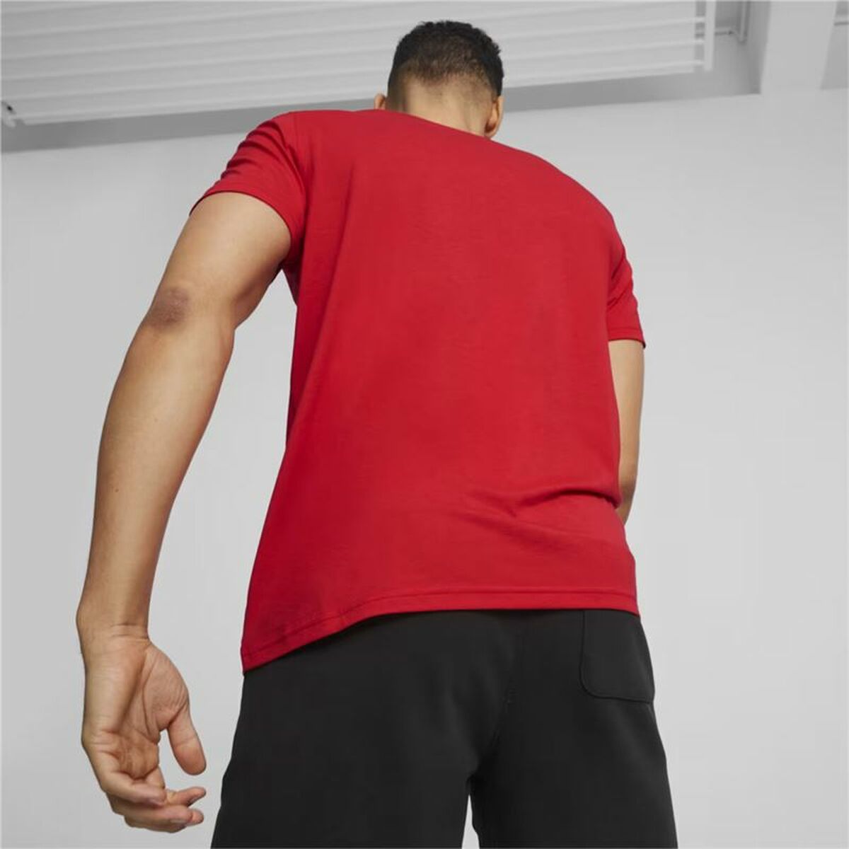 T-shirt med kortärm Herr Puma TSA 2 For All Time Röd - 4