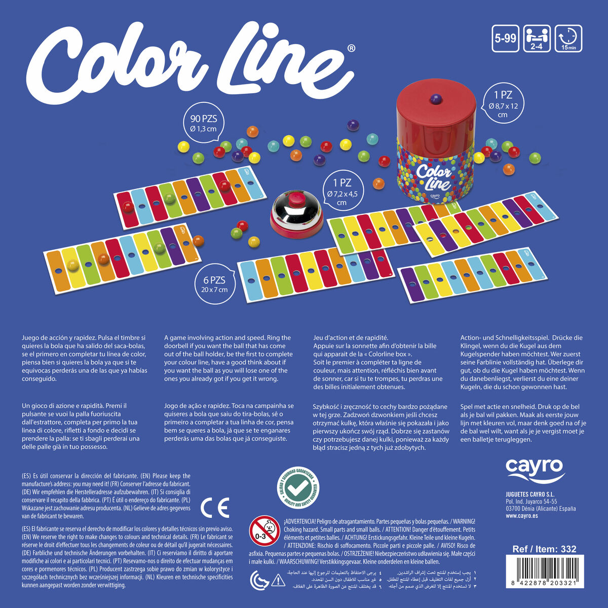 Sällskapsspel Colorline Cayro - 3