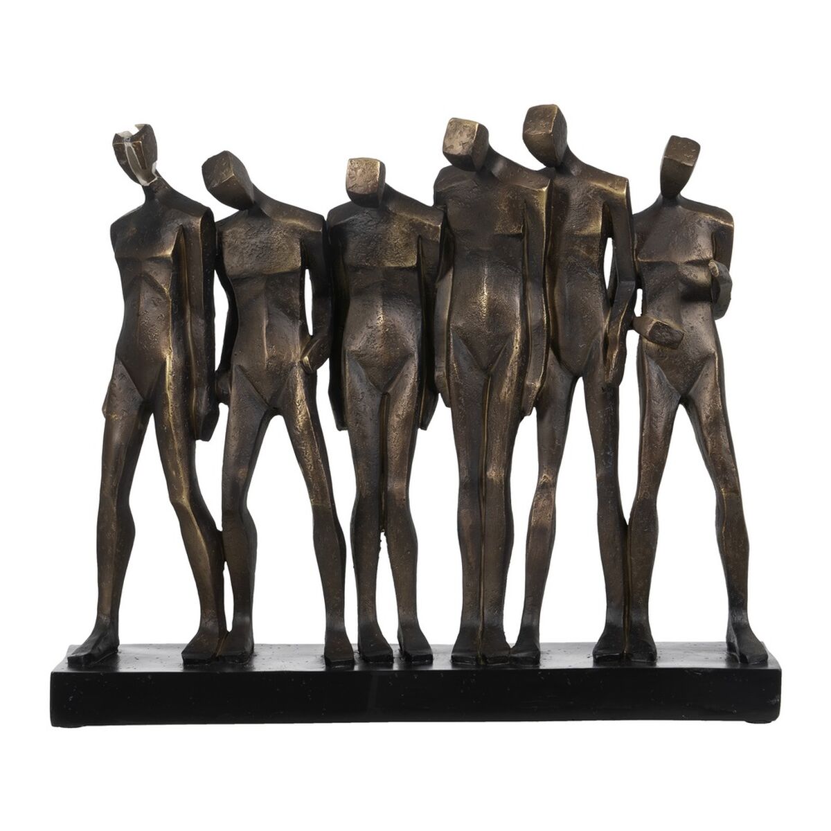 Prydnadsfigur Koppar Personer 40 x 10,5 x 34 cm