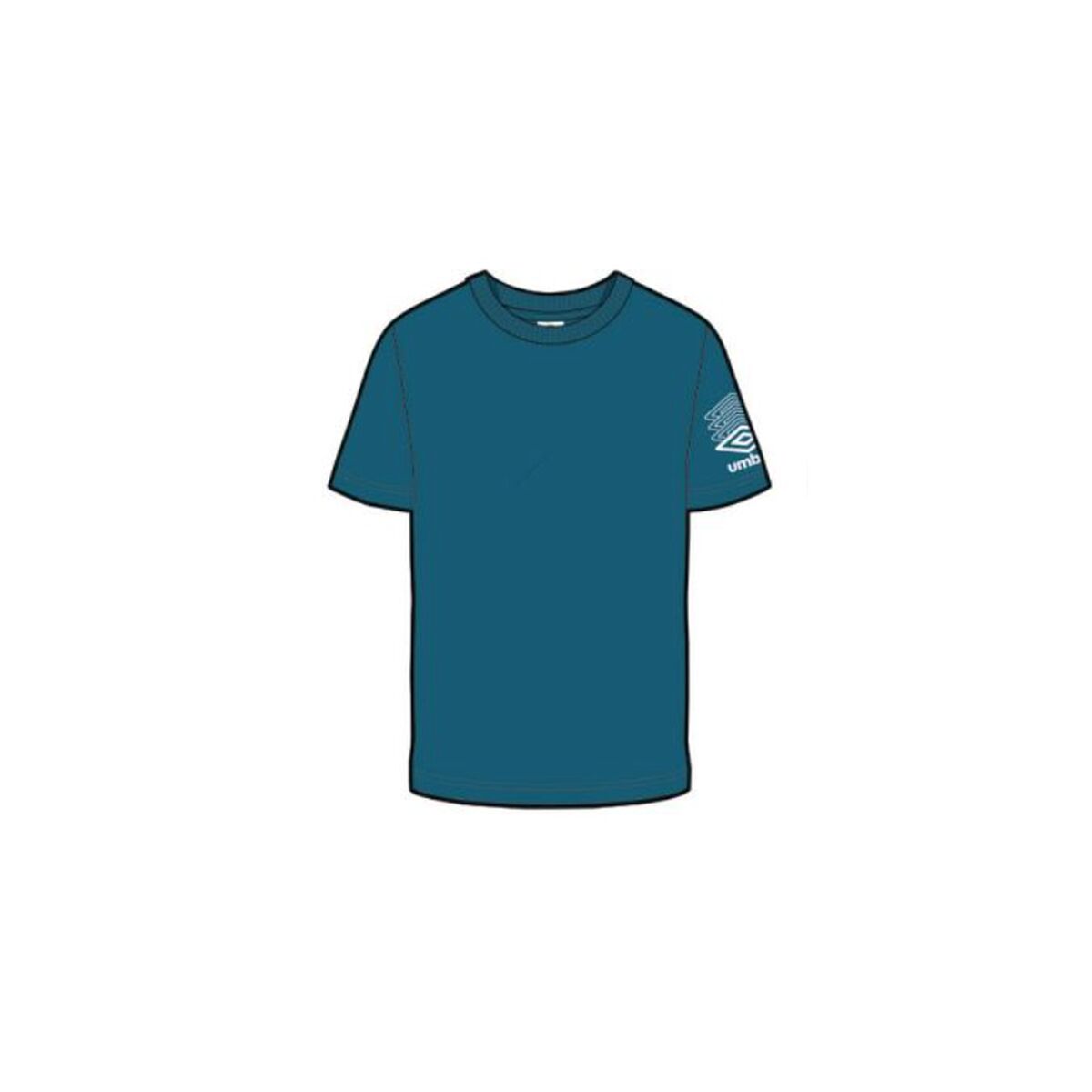 Sporttröja med ärmar Umbro tERRACE 66207U LKB Blå - 3