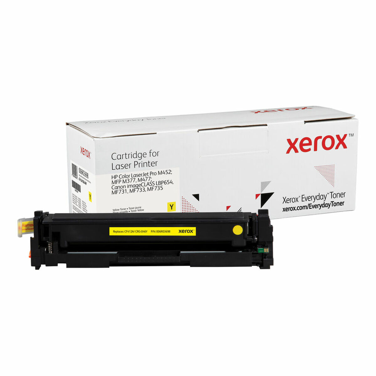 Kompatibel Toner Xerox CF412A/CRG-046Y Gul