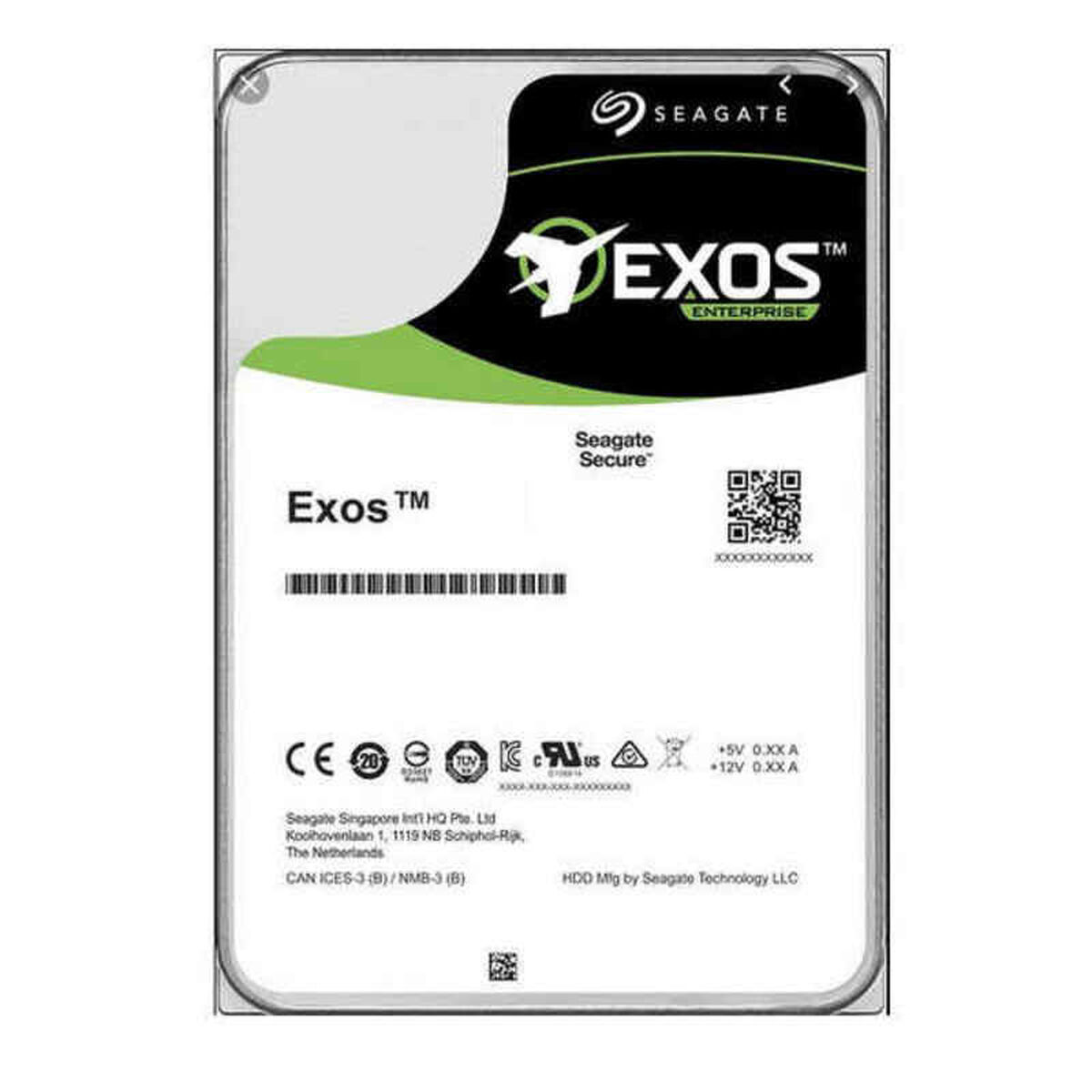 Hårddisk Seagate Exos X18 3,5" 16 TB