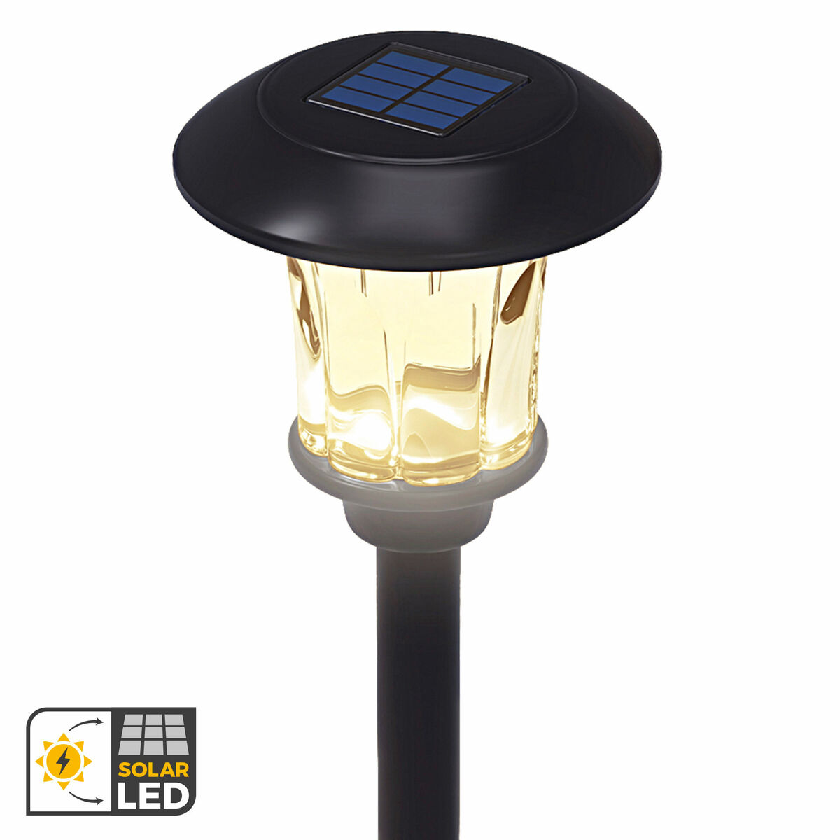 Solcellslampa Aktive 15 x 49 x 15 cm (4 antal) - 3