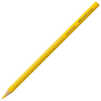 Färgpennor Faber-Castell Colour Grip Gul (12 antal)