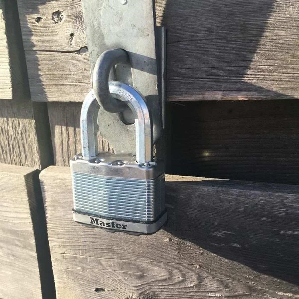 Hänglås med nyckel Master Lock Stål 50 mm - 2